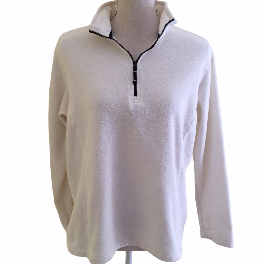 Lands' End Thermacheck Quarter Zip M